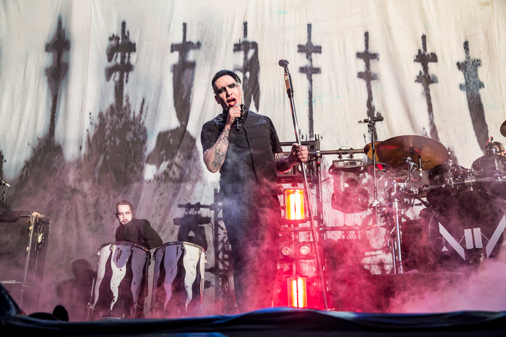 Marilyn Manson at White River Amphitheatre in Auburn, WA on Augu