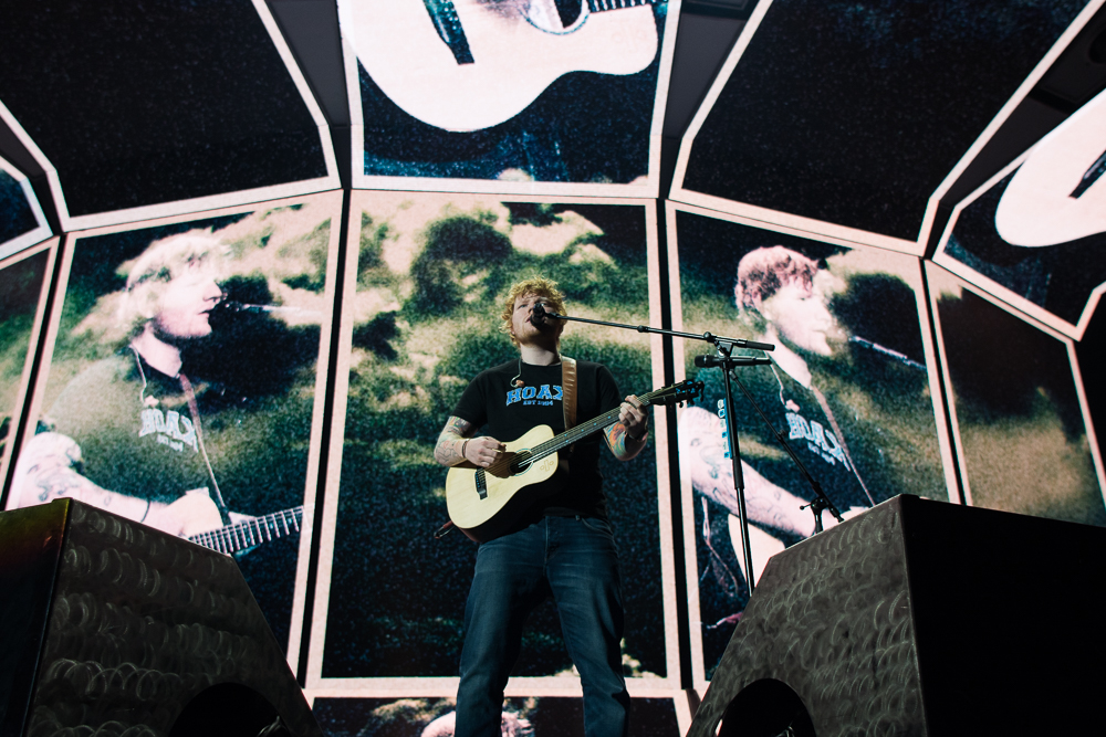 Ed Sheeran Stands Alone